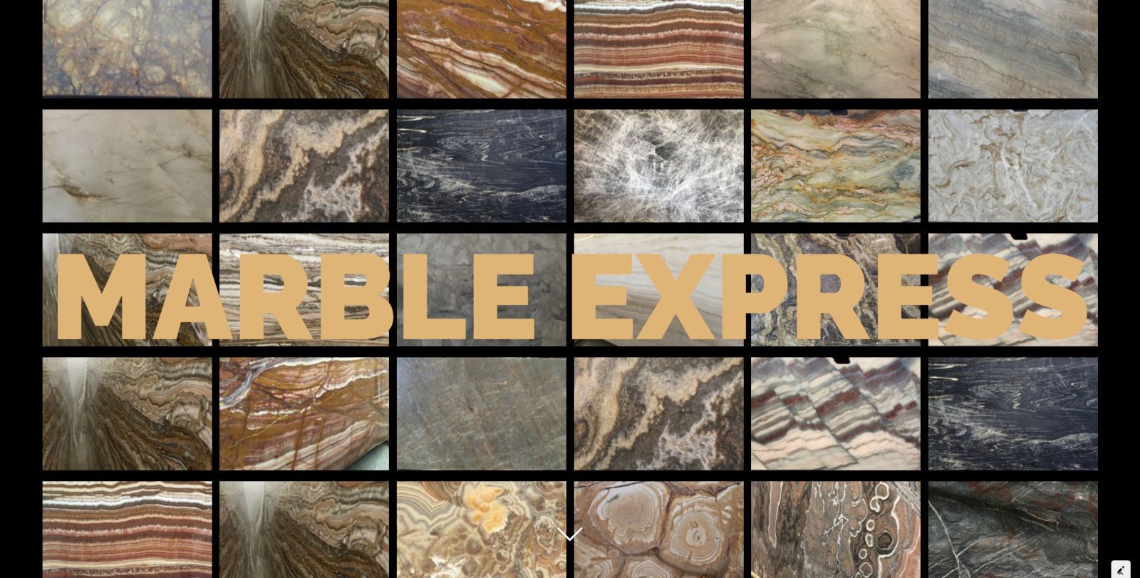Marble Express LA website homepage